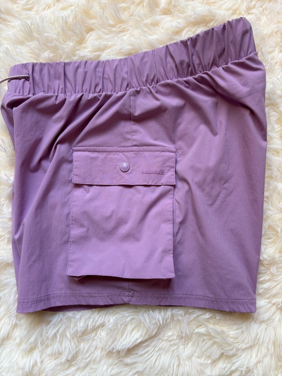 Women's Avalanche Outdoor Supply Cargo Shorts Lavender Purple XS Nylon - Picture 3 of 5